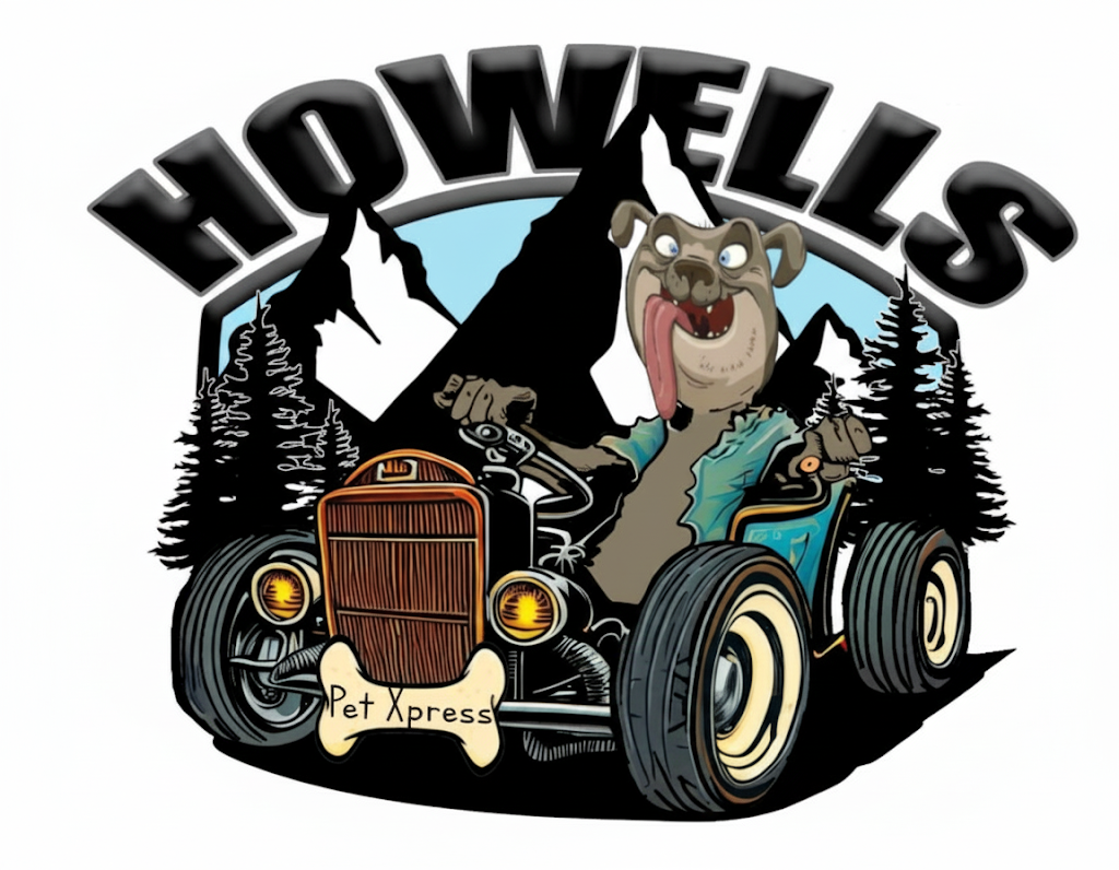 Hot-rod dog mascot